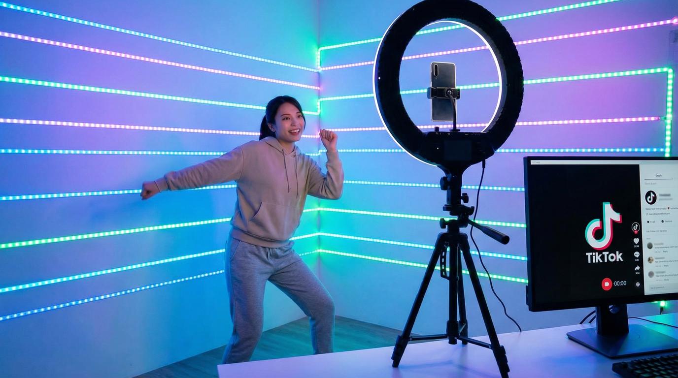 女神视频视频：TikTok风格创意舞蹈短视频